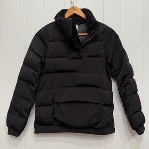 Ivivva By Lululemon Strike Out the Cold Pullover Goose Down Jacket Black Size 12